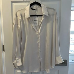 Zara button down shirt